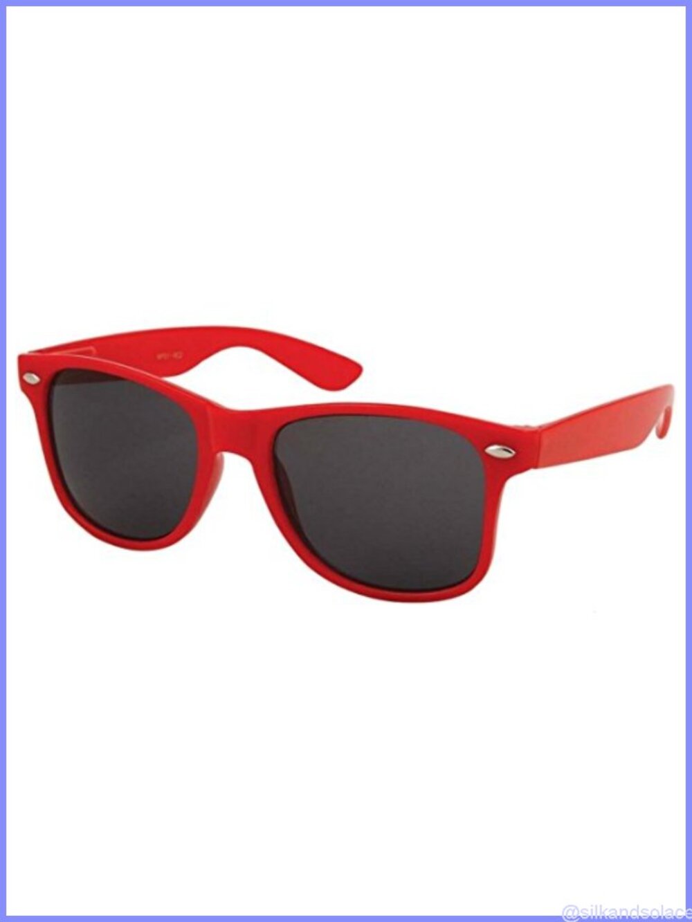 Retro Rectangle Sunglasses UV400 Shatterproof Unisex Adult Classic